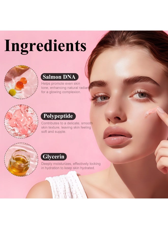 jalan Salmon DNA Pink PDRN Caviar Essence - 50ml | Moisturizing | Particle Reduction | Post-Sun Repair - Image 3